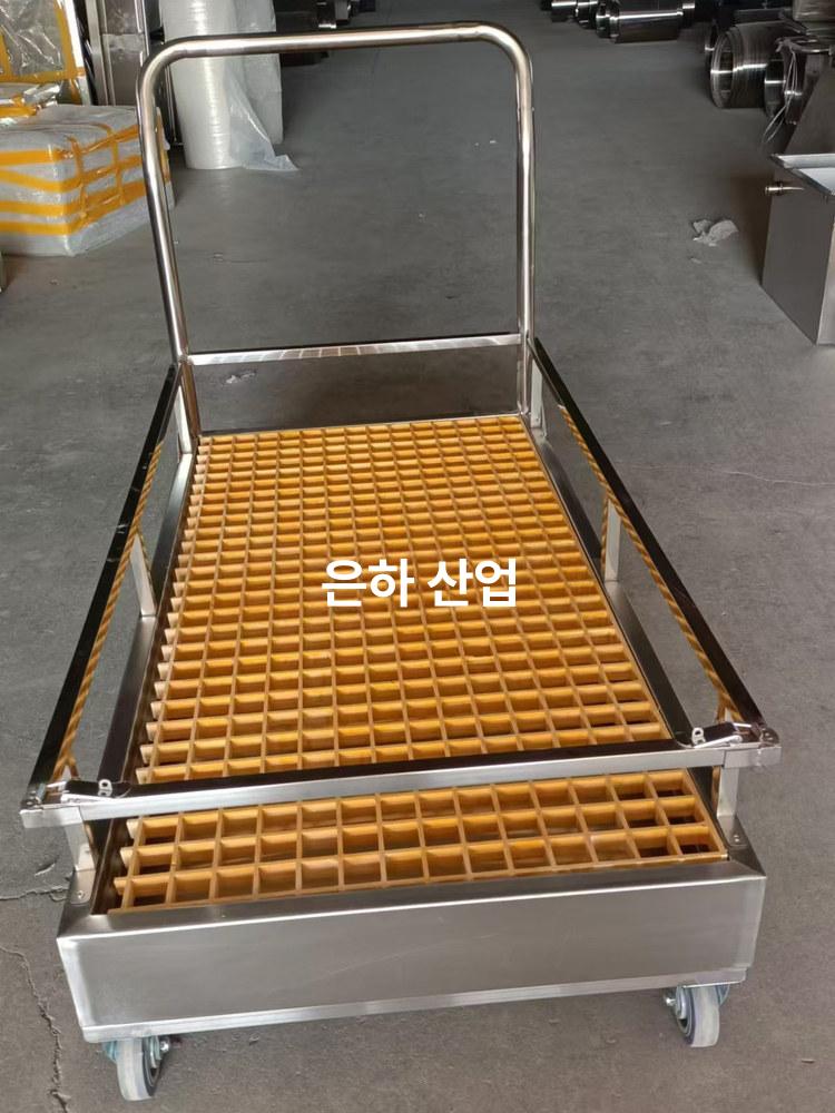 화학물질 누수방지 산업용 운반 파레트 대형 카트 물류 창고용 - 상세 이미지 4