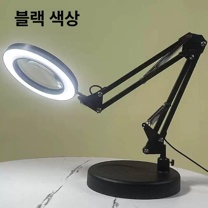 정밀작업 거치형 안경거치형 노안 루페 작업용 확대렌즈 독서기 검사용확대경 - 상세 이미지 4