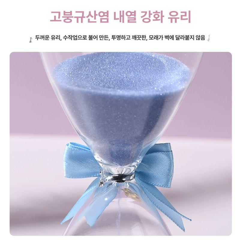합격 양치모래시계 집들이선물 장식소품 인테리어소품 인테리어시계 럭셔리 원형 모던 - 상세 이미지 5