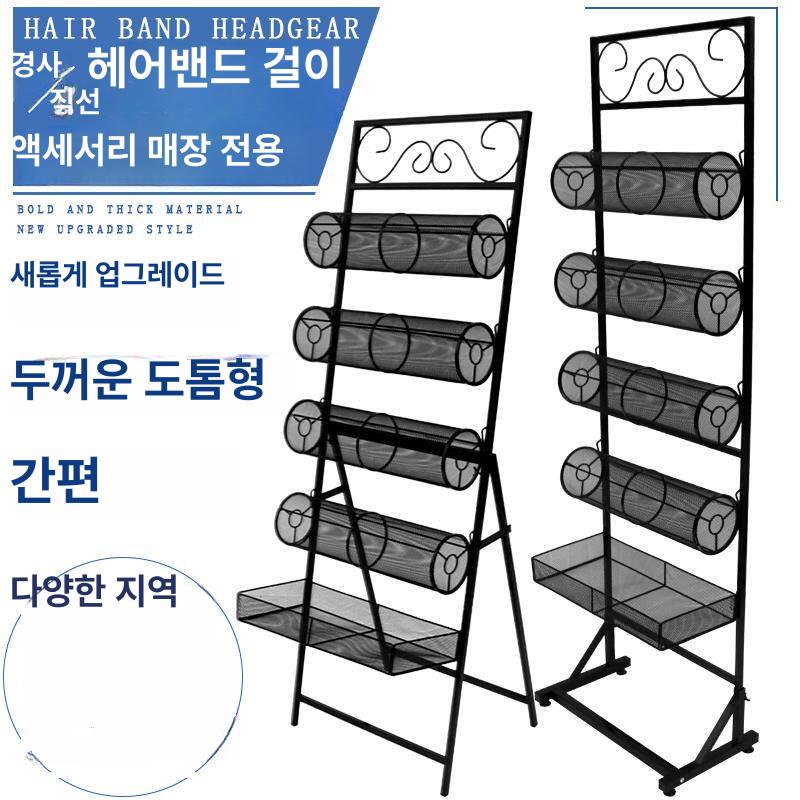 액세서리 헤어밴드 머리띠 고정 스프링 잔머리정리 심플 앞머리 세안 헤어악세사리 - 상세 이미지 5
