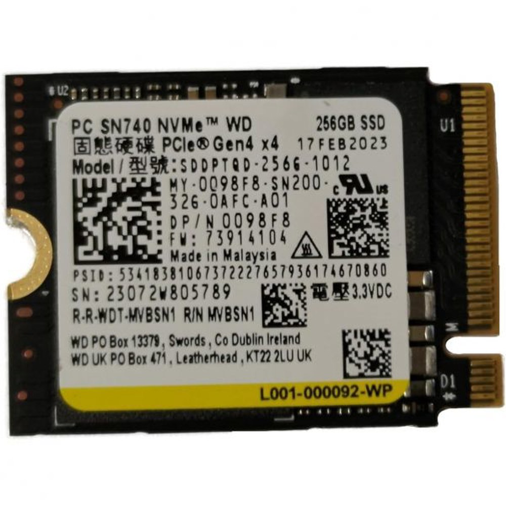 30MM D 4OEM SN740 256GB TAL GEN W 건흥CL12280128 GB OEM 건흥CL12280128 256GB - 상품 이미지