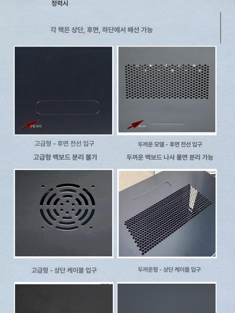 철제 네트워크 미니서버랙 통신랙 보관함 망문 캐비넷 랙케이스 캐비닛 장비함 컴팩트 - 상세 이미지 3
