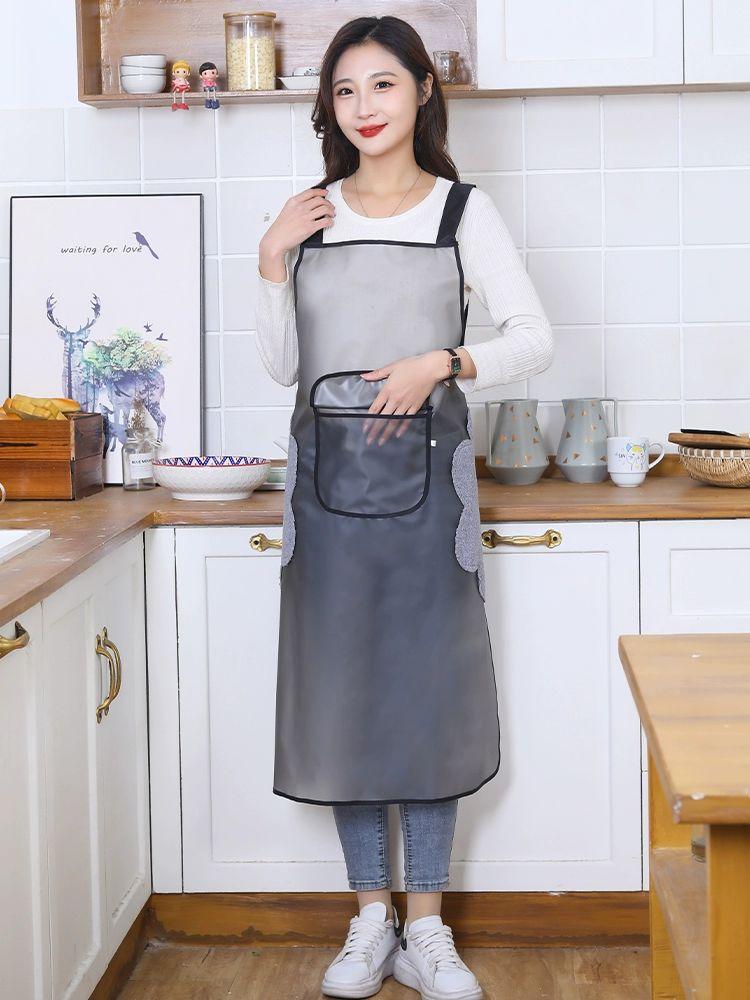 주방 정육앞치마 우레탄 작업용 업소용 횟집앞치마 수산물앞치마 작업복 위생 특대 - 상세 이미지 4