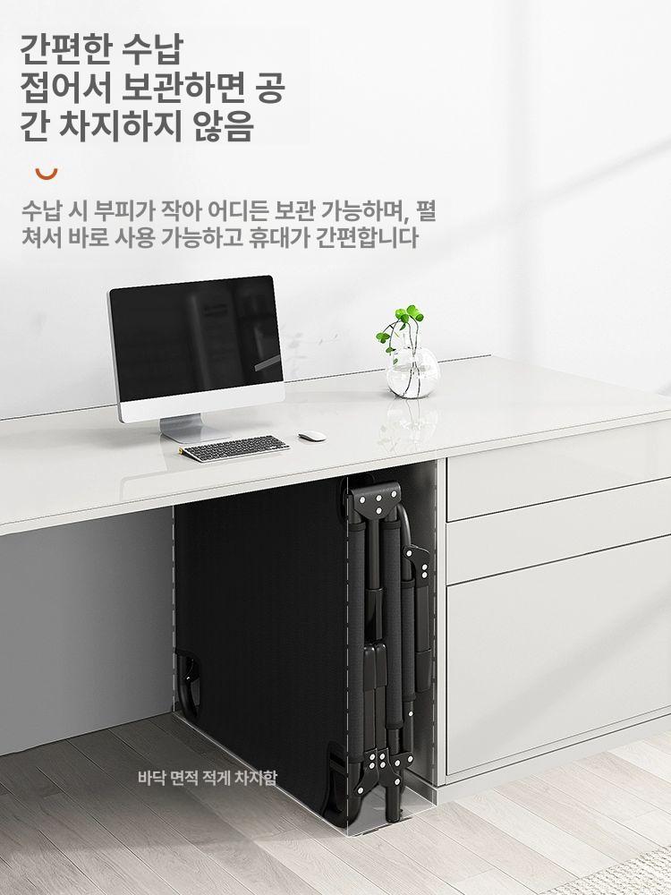 썬베드 접이식 휴대용 해변 선배드 야외 일광욕 체어 의자 비치 호텔 원형 테라스 - 상세 이미지 5