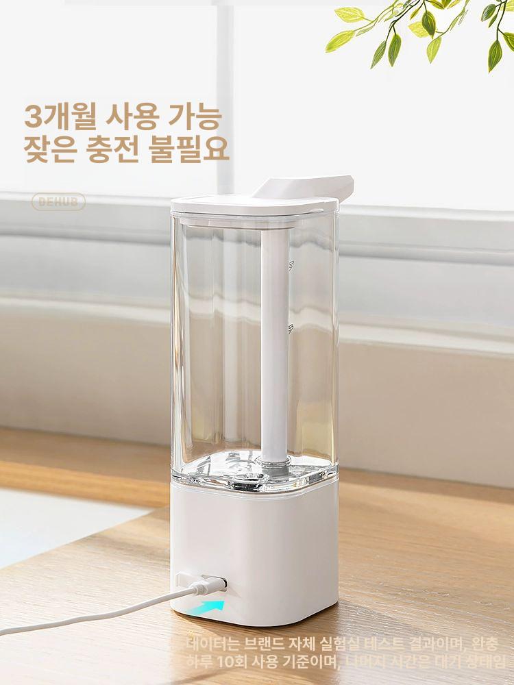 자동 손세정제 디스펜서 거품 젤 펌프식 충전형 욕실 주방용 세제 보관함 이미지 6