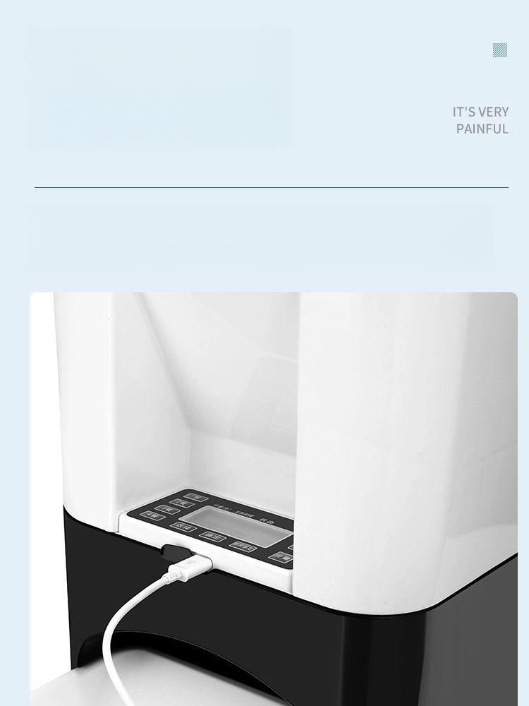 자율배식 대형견자동급식기 배급 밥그릇 스케줄 애견 사료 반려견 먹이 강아지 피더 - 상세 이미지 2