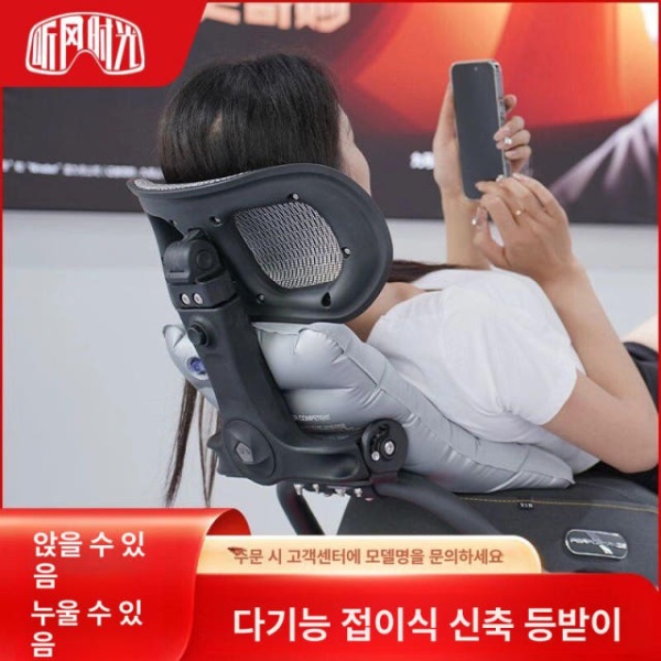 튼튼한 배달용 조립식 등받이 쿠션형 선반 탑박스 뒷좌석 나인봇 E N M C Bmax 원형 블랙 1년 - 상세 이미지 3