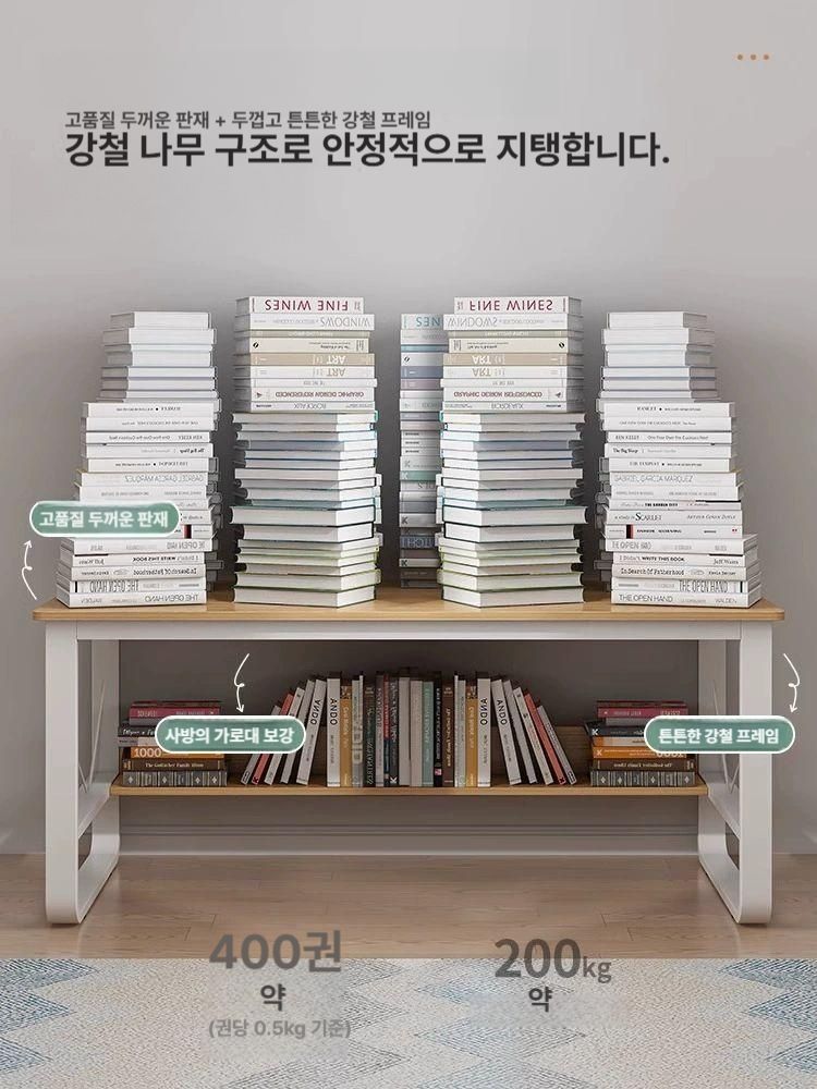 테이블 엔틱 컴퓨터책상 서재책상 코너 일자형 사무실 탁자 ㄱ자 공부방 간이 모던 - 상세 이미지 5