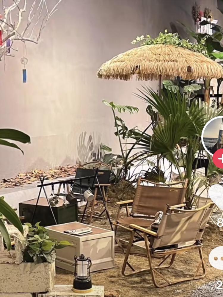 여름 밀짚 파라솔 볏짚 야자 지푸라기 오두막 라탄 휴양지 정원 해변 펜션 우산 받침대 - 상세 이미지 3