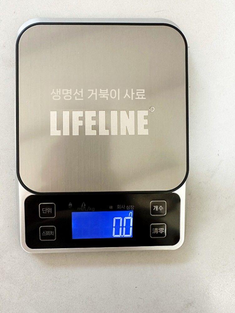 주방용 전자저울 초정밀 정밀측정 바리스타 카스 커피저울 이유식 주방저울 요리용 - 상세 이미지 3