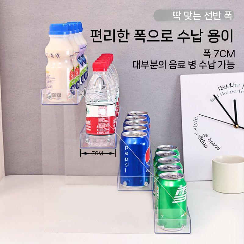 매대 진열대 계단식 아크릴 계단 아크릴진열대 투명 미니 꽂이 경사형 정리대 화장품 매장용 - 상세 이미지 3