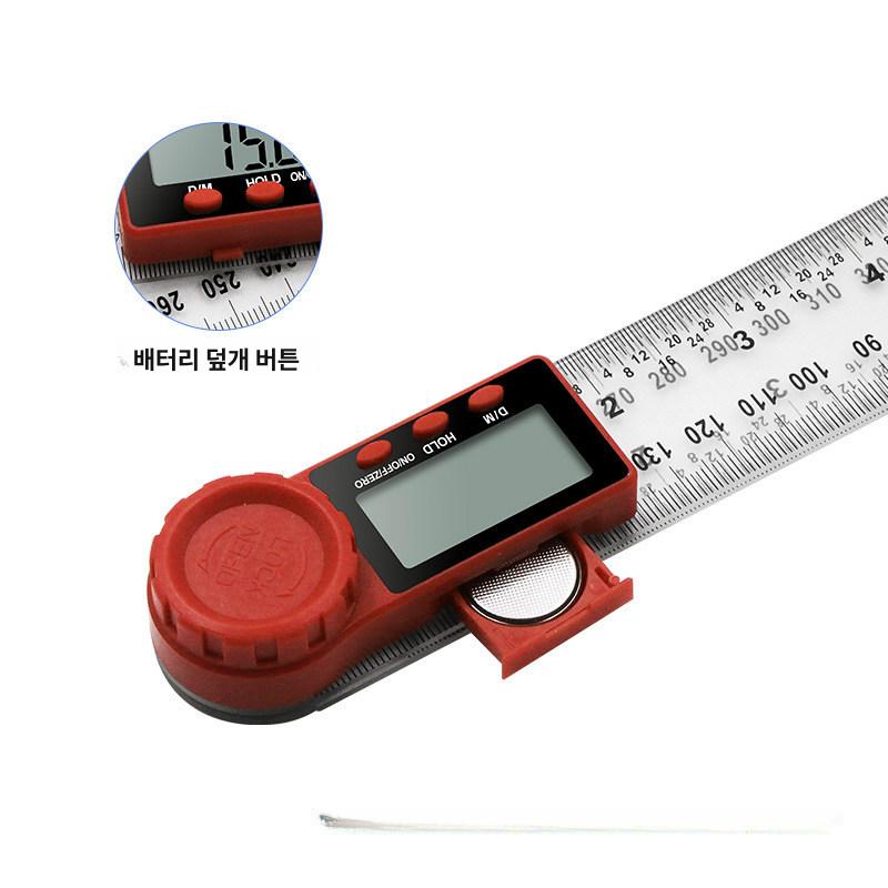 코너각 각도기 실측 인테리어 각도계 건축 측정 면적 도구 계측기 눈금자 거리 - 상세 이미지 4