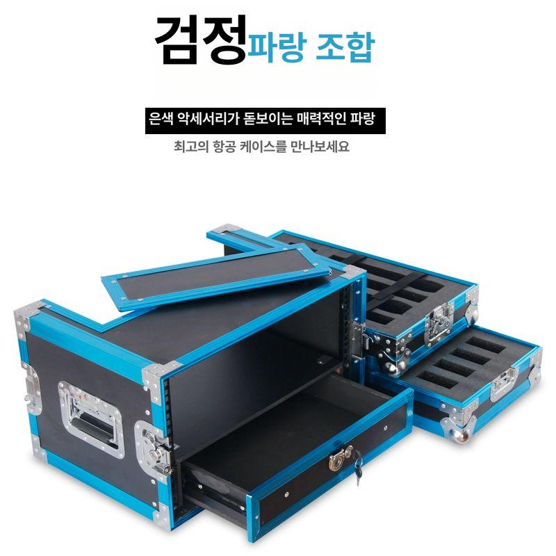 이동식 스피커 하드케이스 음향장비 선반 방송장비 무대 보관함 랙케이스 바퀴달린 휠 - 상세 이미지 3