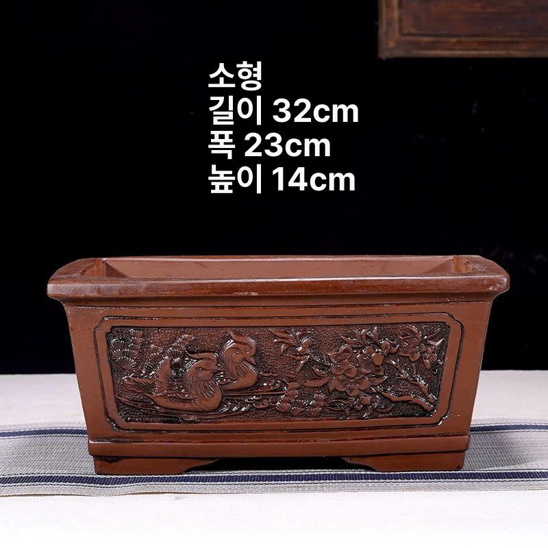 분재 화분 장미꽃 인테리어 개화주 랜덤장미 정원조경나무 여름꽃 사계정원장미 - 상세 이미지 4