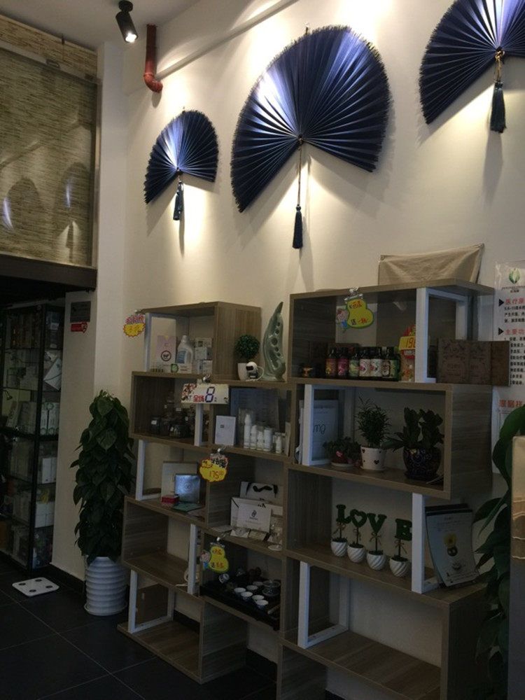 인테리어 일식집 벽걸이 접이식 소품 중국집 공연 수채화 손부채 접는 장식용 배경 - 상세 이미지 5