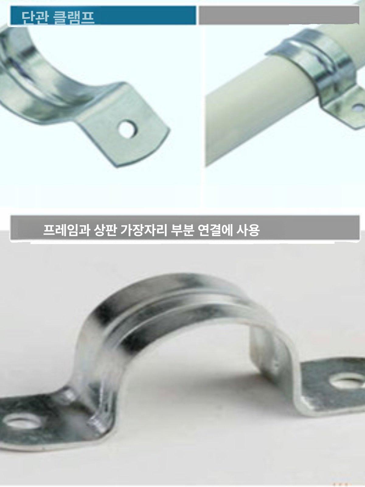 직경 단면관 클램프 작업대용 버클 호스 장착 나사 너트 홀더 파이프 벤치 슬라이더 - 상세 이미지 3