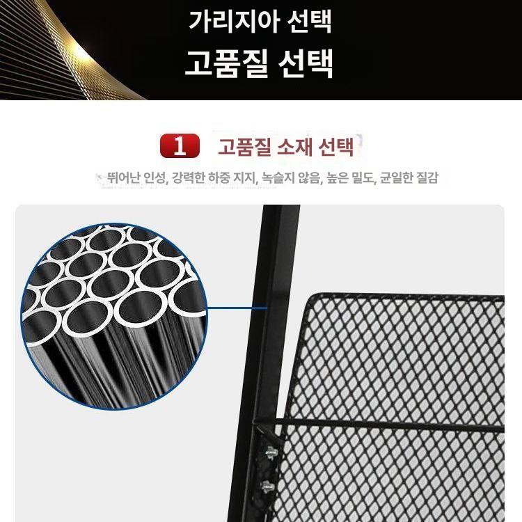 블랙 철제잡지꽂이 리플렛 전단지 카다로그 메거진랙 카탈로그 전시대 엽서 - 상세 이미지 4