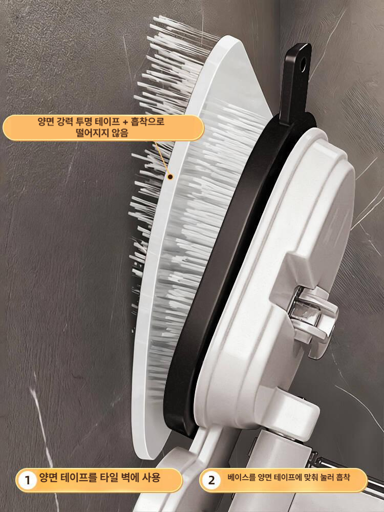 간이 샤워부스 방수 욕실 접이식 샤워장 가림막 샤워 펜션 물막이 무타공 욕조 커튼 파티션 - 상세 이미지 2