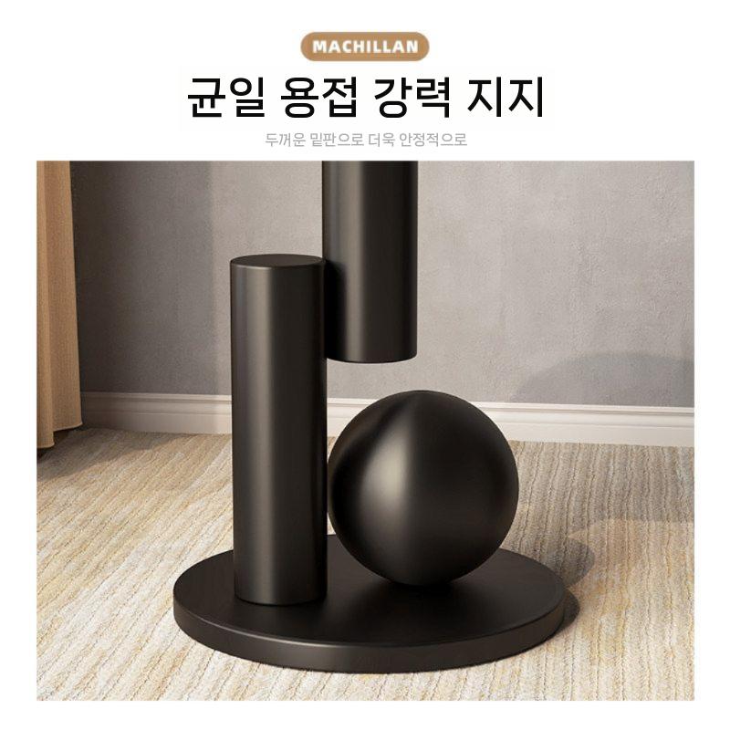 대리석 탁자 원형 라운드 협탁 사이드 거실 라운지 소파 북유럽 인테리어 세라믹 카페 식탁 - 상세 이미지 5