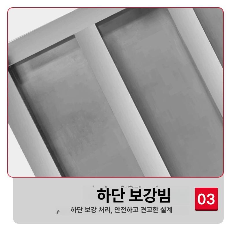 스텐 발판 받침대 사각형 업소용 도배 철제 플로어 바닥 선반 받침 - 상세 이미지 5