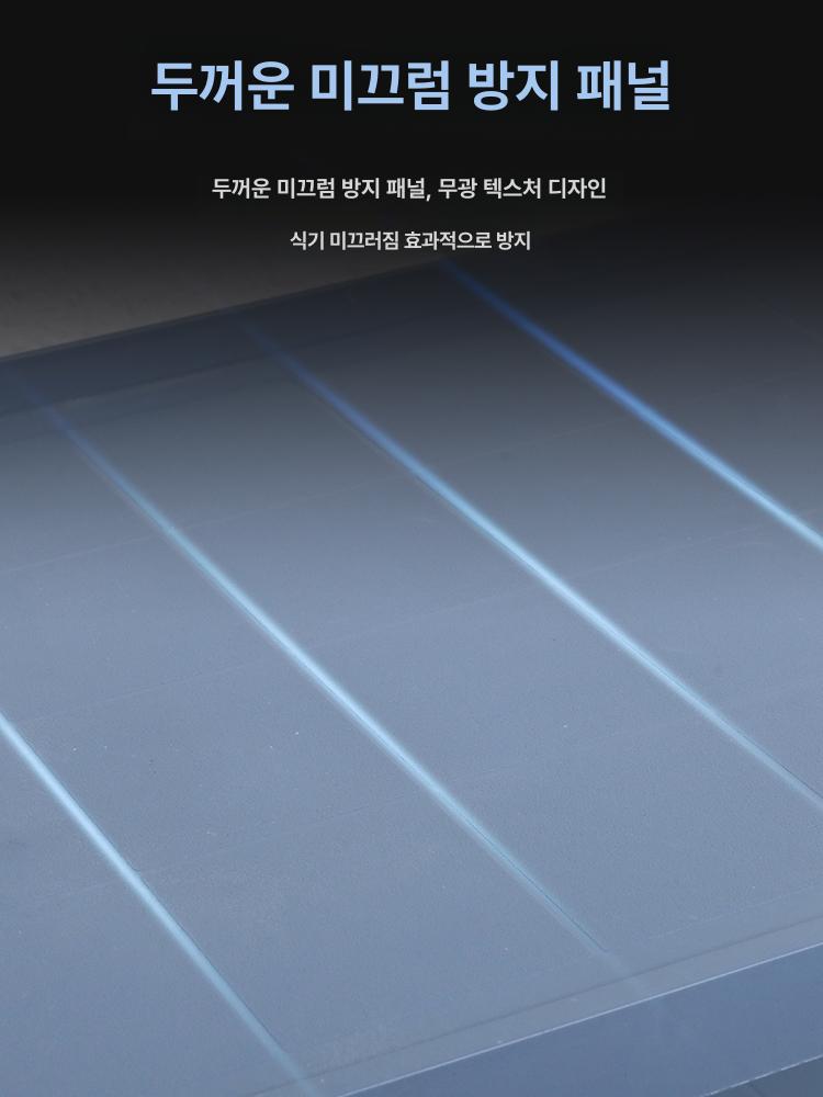 주방 서빙카트 골드 이동식 호텔 골드프레임 운반 트레이 카트 철제 선반 웨건 북유럽 우드 - 상세 이미지 2