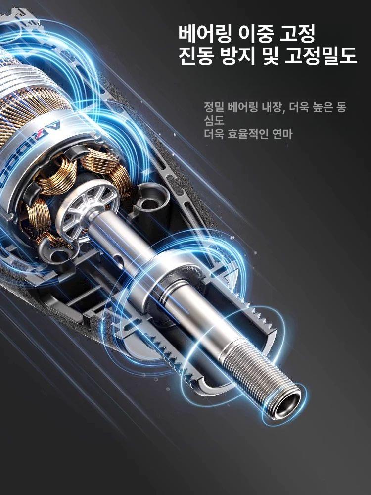연마기 체인톱날 전동 리튬 전기톱 그라인더 톱날갈기 다이아몬드 기계 목공 배터리 - 상세 이미지 3