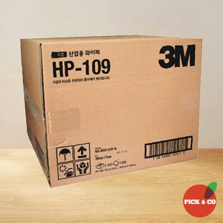산업용 와이퍼 3M HP-109 6겹 300매 청소용 티슈 701플레이스