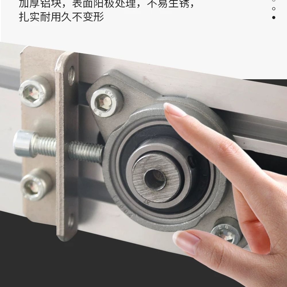 소형 컨베어벨트 미니 조립라인 탁상용 운반 롤러 벨트 작업대 부품 이송 이미지 6