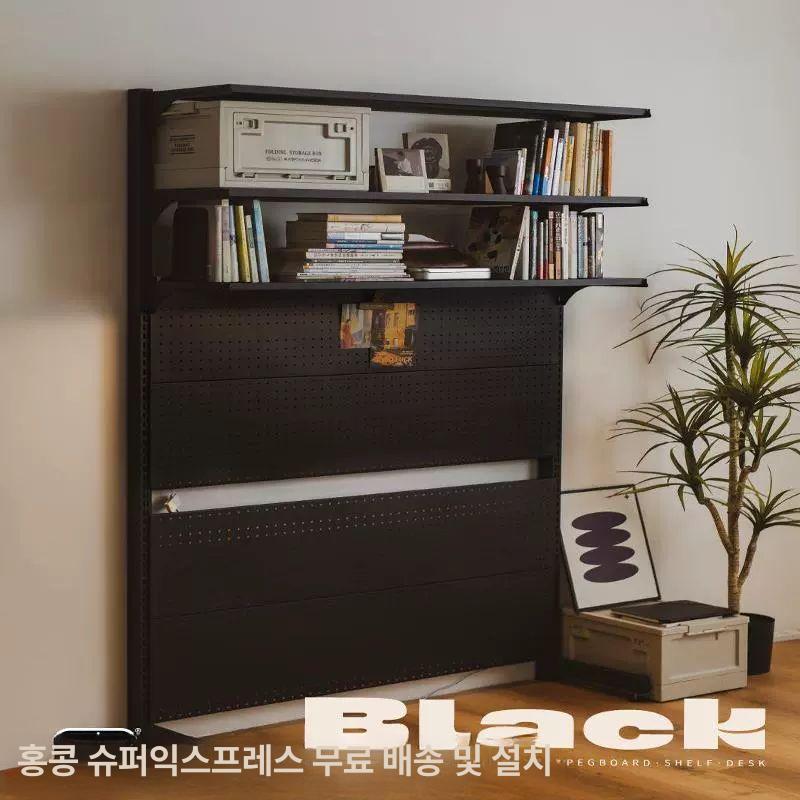 철제 선반 게이밍 책상타공판 책상위책장 사무용 공부방 다용도 보드 - 상세 이미지 2