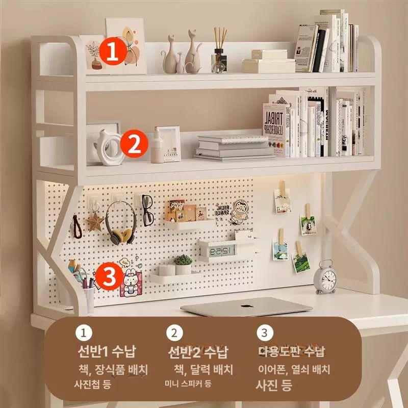 책상용책장 스탠드책꽂이 책상위선반 - 상세 이미지 2