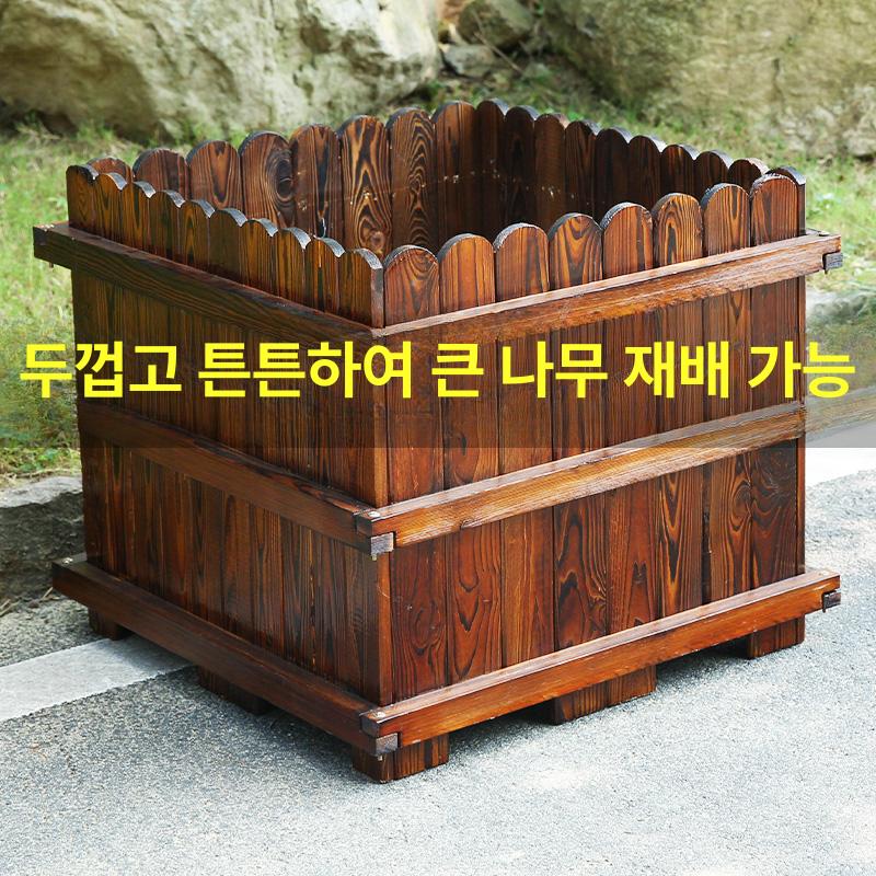 야외 가림막 나무파티션 높이 가벽파티션 목재 원목파티션 카페칸막이 간살 베란다 - 상세 이미지 2