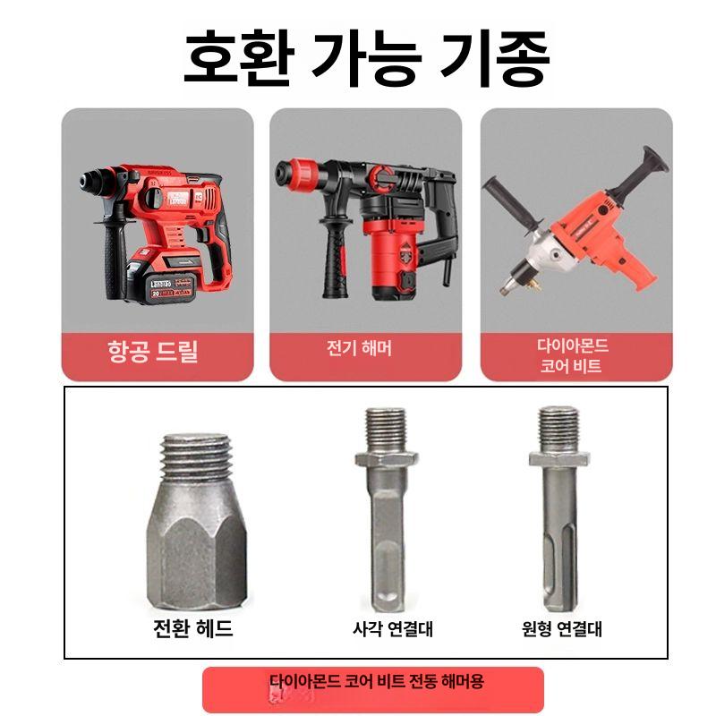 드릴비트 땅파는기계 구굴기 나선형 공업용 이중날 굴착 공구 - 상세 이미지 5