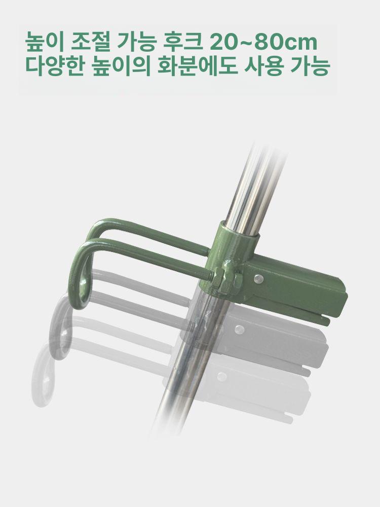 화분 카트 바퀴 프레임 이동형 플랜트 2륜 손수레 200kg - 상세 이미지 4