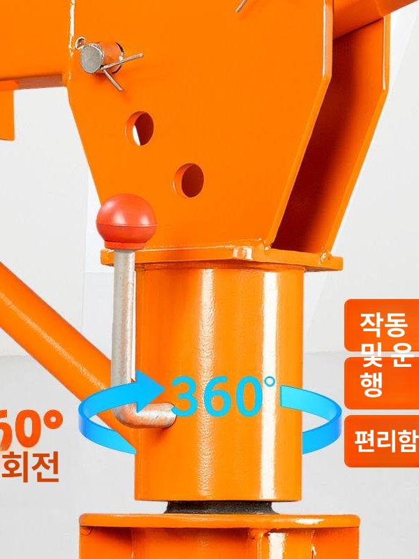 호이스트 이동식크레인 전기 농업 방지봉 작업용 운반기 원치 도르래 기중기 리프트 - 상세 이미지 4