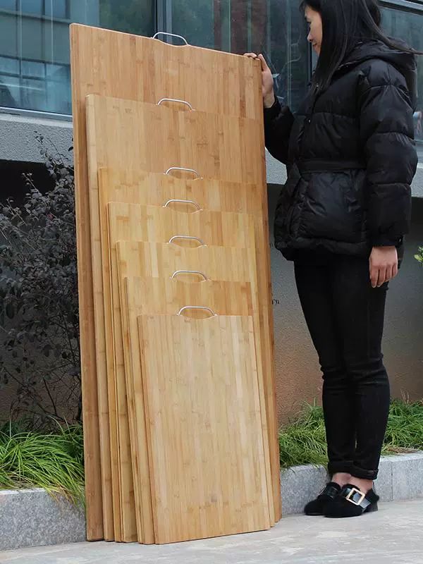 대나무 원목 도마 초대형 밀판 가정용 반죽 칼국수 롤링 베이킹용 주방 식판 - 상세 이미지 3
