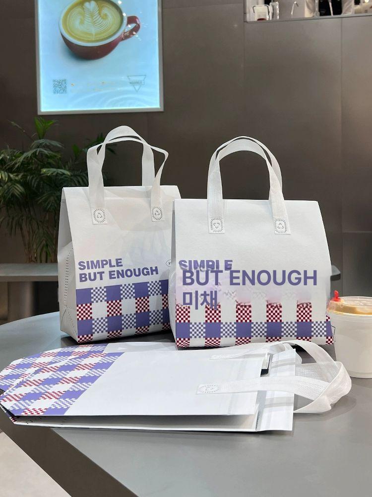 보냉백 업소용 배달 테이크아웃 음식 케이크 보관 일회용 단열 핸드백 아이스팩 - 상세 이미지 4