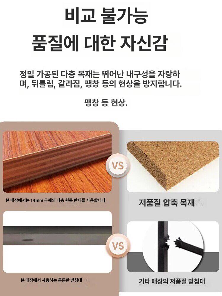 브라켓 꺽쇠 벽선반받침 주물 일자 수납 철제받침대 벽고정 벽선반대 철제까치발 - 상세 이미지 4