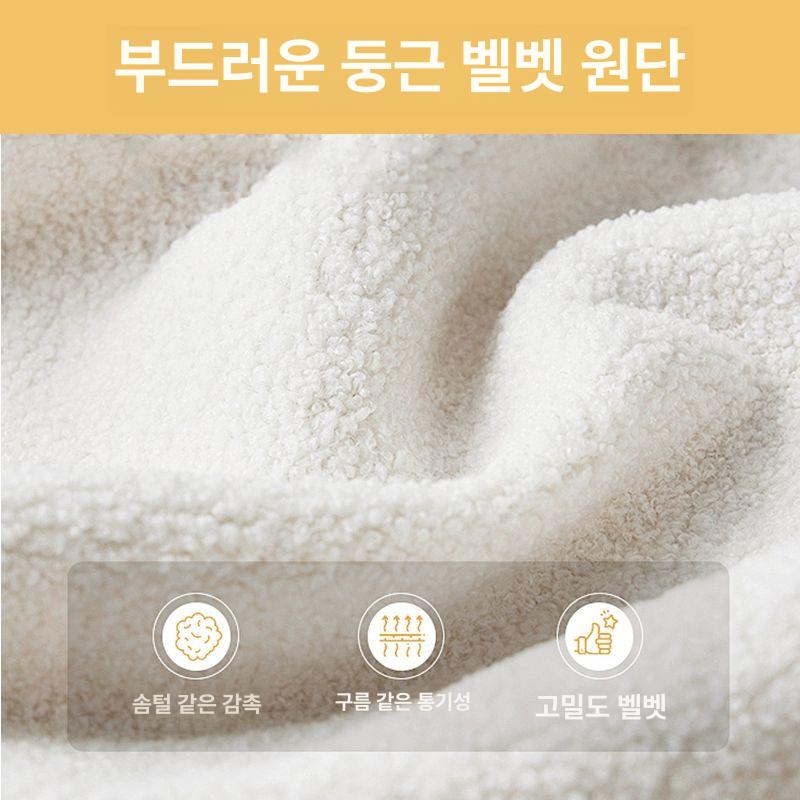 엠보싱 구름침대헤드쿠션 등받이 양털 헤드보드 구름쿠션 등쿠션 부드러운 머리판 - 상세 이미지 2