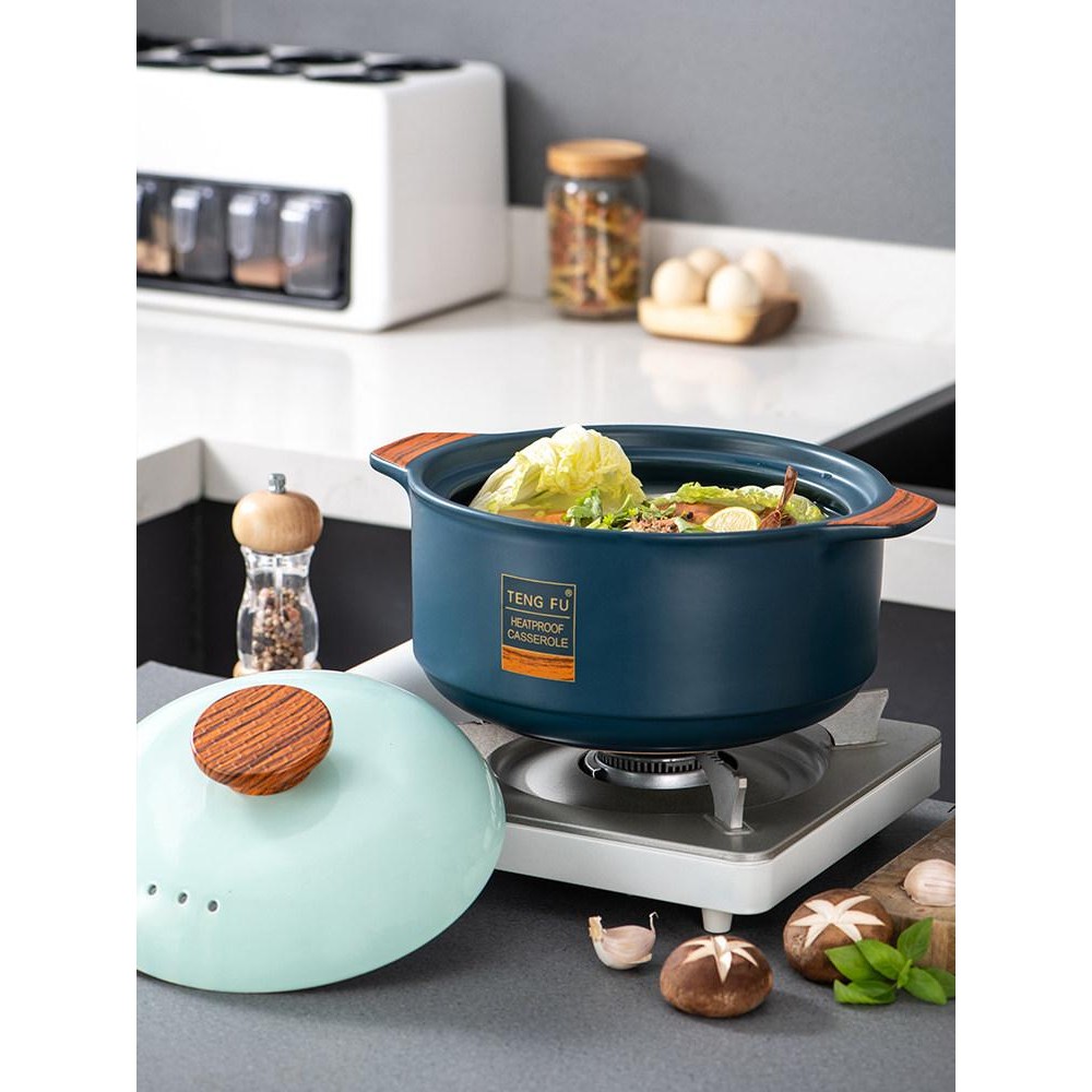 대용량 인덕션용뚝배기 무균열 계란찜 일본식편백찜기 전용 인덕션겸용 전골냄비 - 상품 이미지