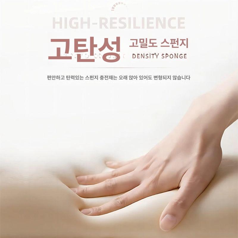 파우더룸 의자 리본 메이크업 화장대의자 공주 양털 인테리어 나일론 쿠션 네일샵 침실 - 상세 이미지 2