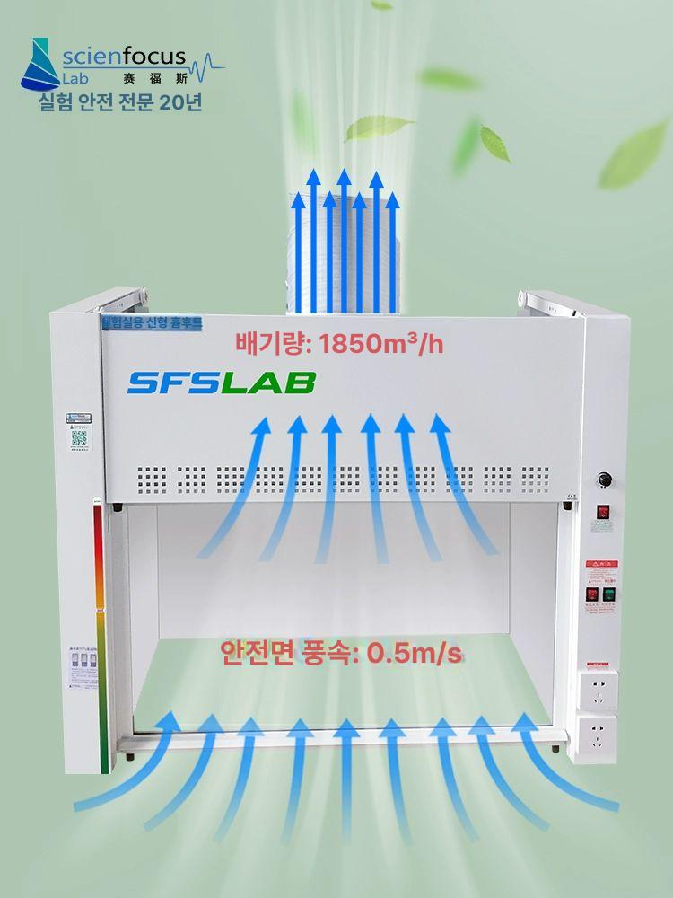 탁상 무균클린벤치 무균작업대 크린벤치 테이블 정화 연구 안전 배양부스 클린부스 - 상세 이미지 2