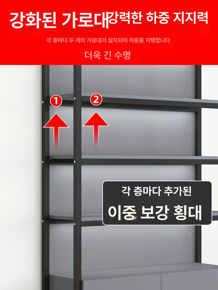 휴대폰 매장 진열 스탠드 상품 거치대 전시 걸이 액세서리 보관 캐비닛 선반 - 상세 이미지 4