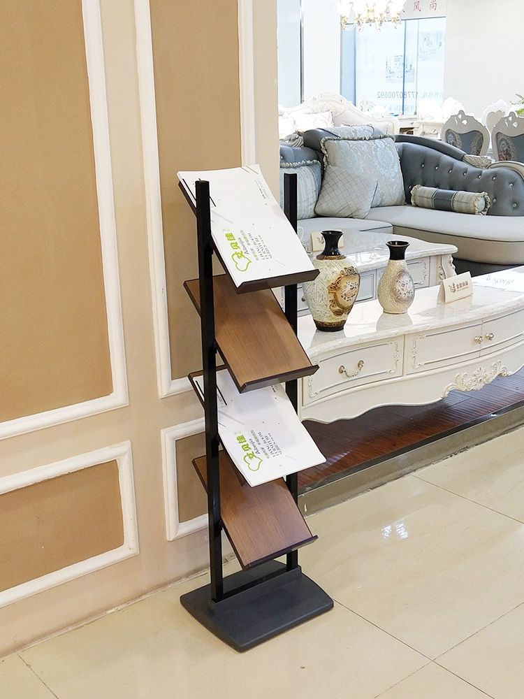 진열 팜플렛거치대 도서 책 전단지 랙 디스플레이 카탈로그 매거진 잡지꽂이 홍보 - 상세 이미지 3