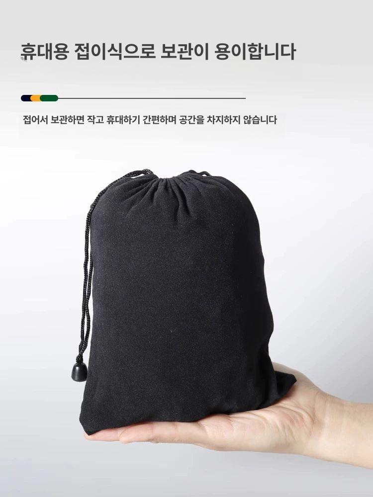 에어쿠션 목받침 허리쿠션 차량용 사무실 비행기 장시간 운전 여행용 등받이 - 상세 이미지 5