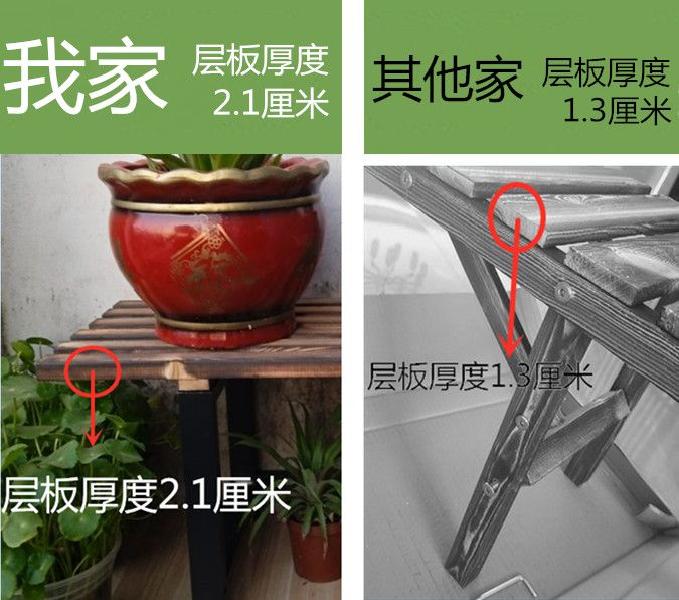 다육이 화분선반 정리대 식물 진열장 화분정리대 화분랙 스탠드 철제 베란다 진열대 받침대 - 상세 이미지 4