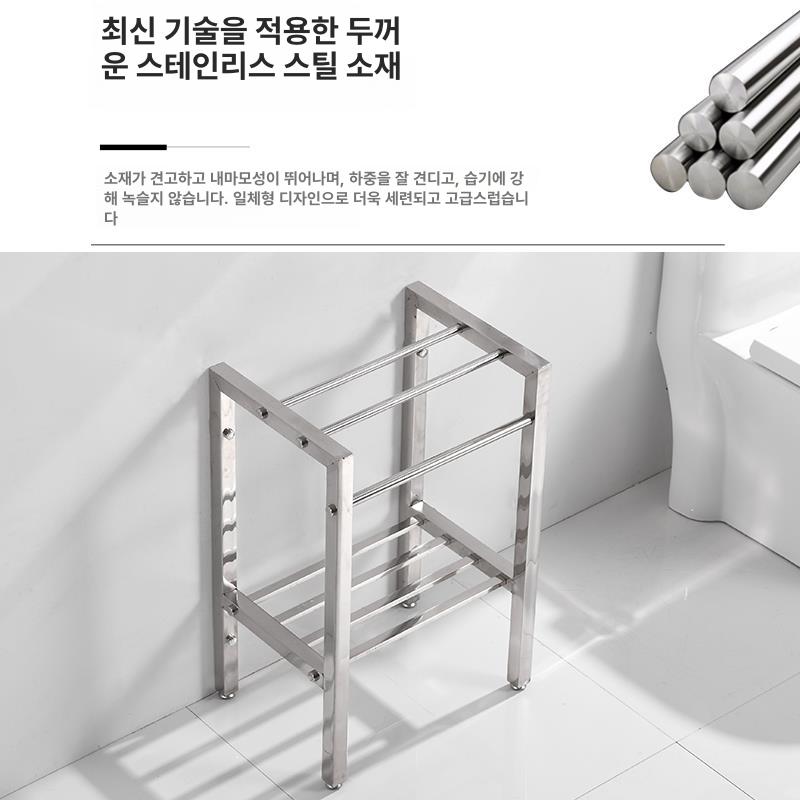 캠핑장 개수대 스테인리스 양문형 상부장 보조 캐비닛 탕비실 경제형 하부장 원룸 - 상세 이미지 5