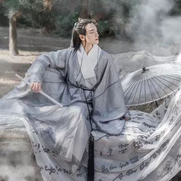 도포 선비 공연 전통 무대 두루마기 무용복 의상 사극 저고리 옛날 - 상세 이미지 2