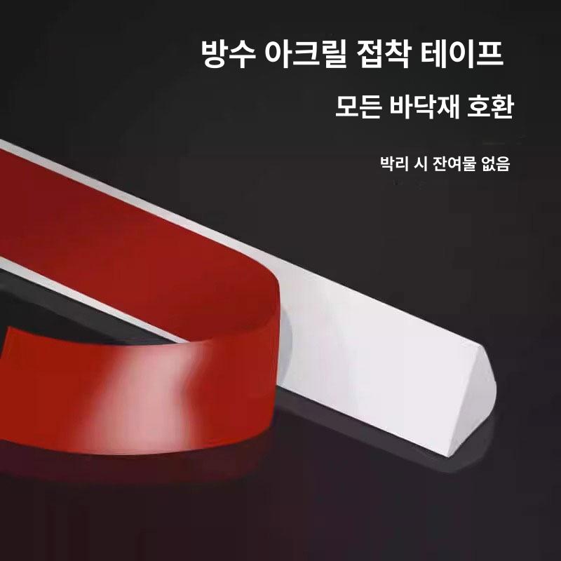 강력한 물막이판 욕실 샤워부스 마개 화장실 강력흡착 기본 실리콘 씰링 물튐방지 - 상세 이미지 2