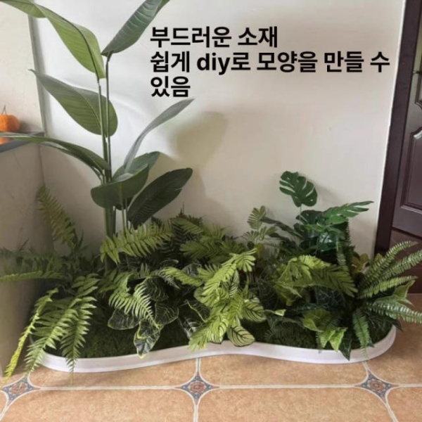 완벽한 욕실 물넘침방지 화장실물막이 샤워실 흡착 쫄대 울타리 물막이 화이트 3 x 5cm 5m - 상세 이미지 3