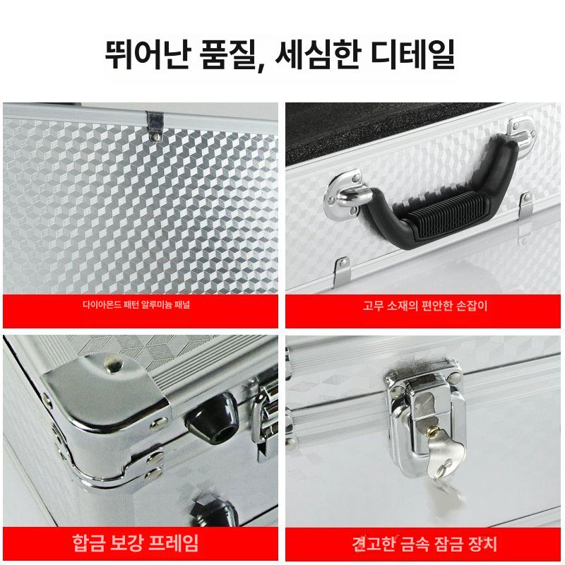 하드케이스 무선마이크 공연 콘서트용 음향 수납함 가방 커버 방지 마이크케이스 충격 - 상세 이미지 3